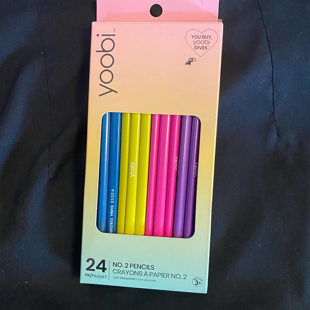 Yoobi No. 2 Pencils - 24 Pack